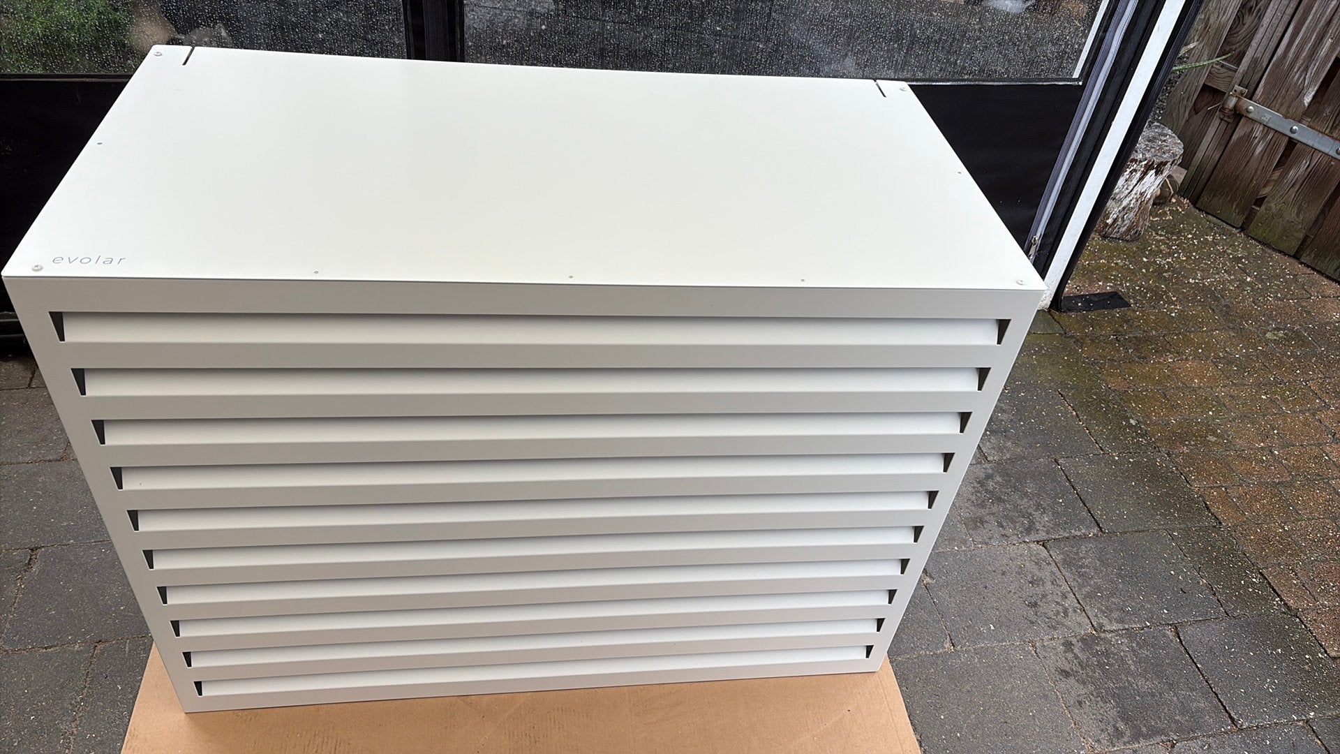witte evolar onkasting nieuw aluminium airco warmtepomp m, Ophalen, Minder dan 30 cm, Overige typen, Minder dan 60 cm