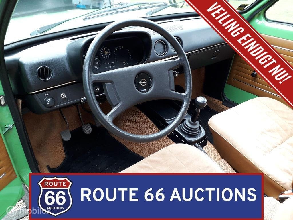 Opel Kadett C 1.2 S | 1978 | Route 66 Auctions, Auto's, Overige carrosserieën, Zwart, Bedrijf, Opel