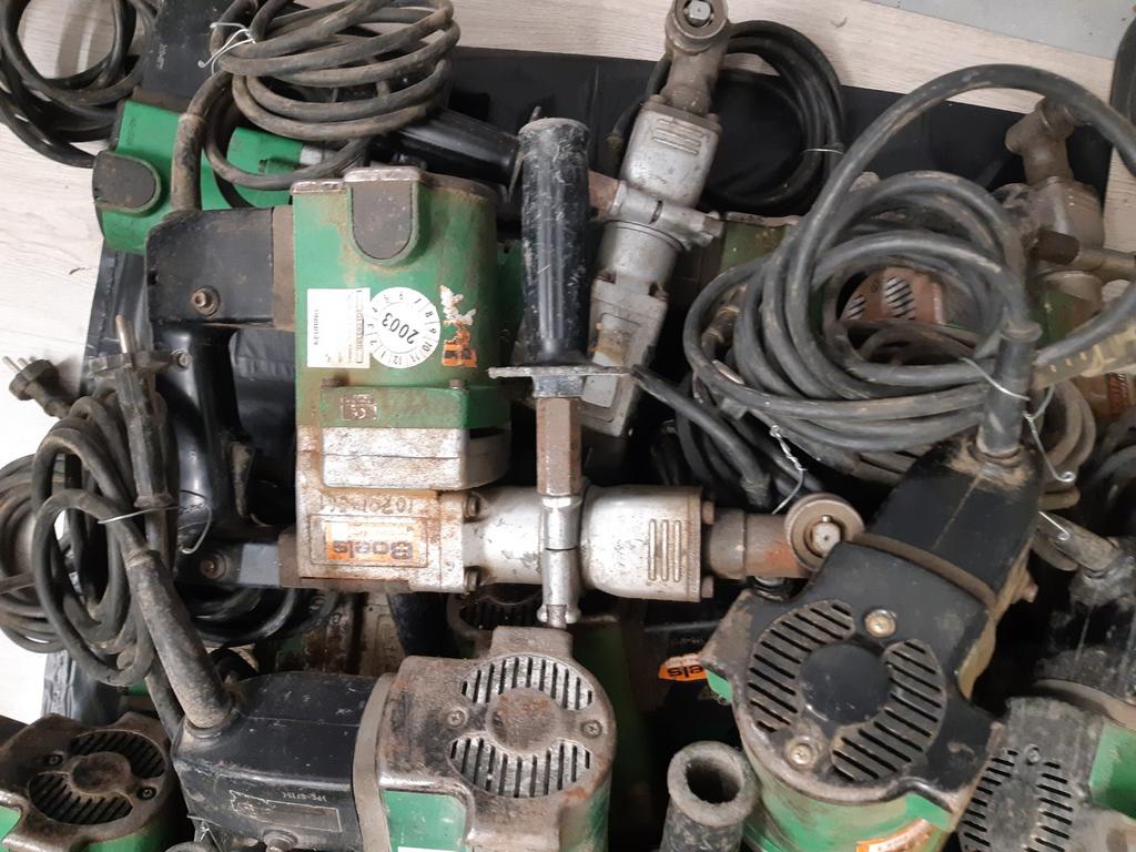 HITACHI boorhamers 10  stuks  defect!!, Ophalen of Verzenden, Gebruikt, Boormachine