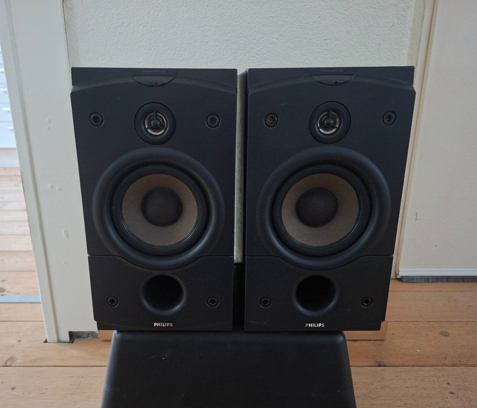 Philips FB 642 Boekenplank Luidsprekers - Two Way System, Audio, Tv en Foto, Philips, Gebruikt, Ophalen of Verzenden, Minder dan 60 watt