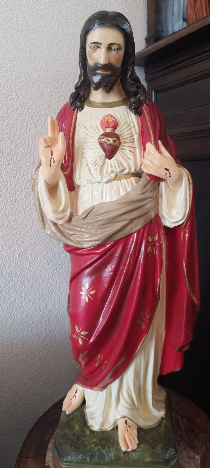 religie heilige beeld katholiek, Verzamelen, Ophalen of Verzenden, Zo goed als nieuw, Beeld(je), Christendom | Katholiek