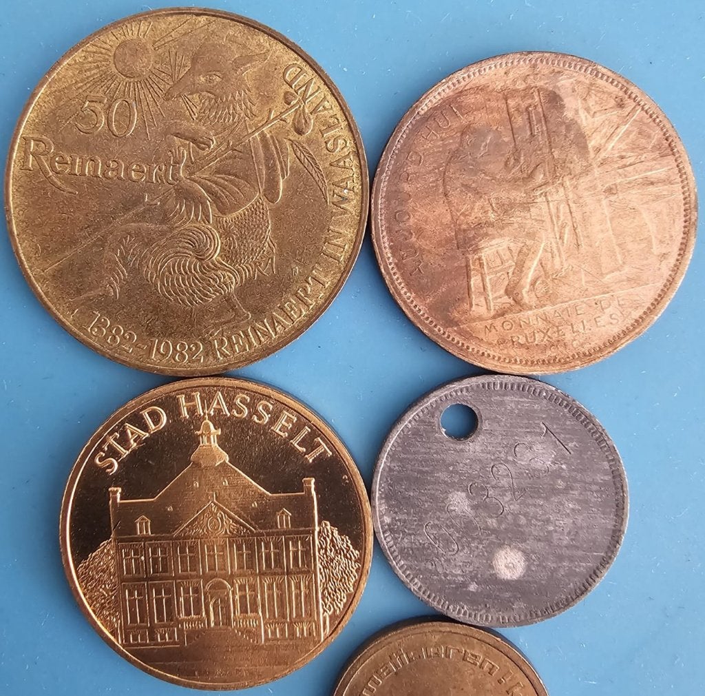Penning, Postzegels en Munten, Ophalen of Verzenden, Overige materialen, Buitenland