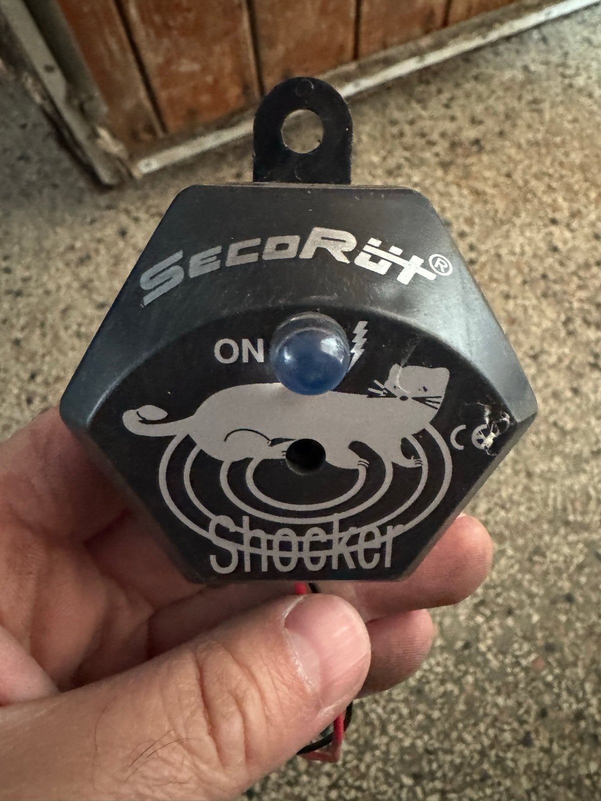 SecuRox Shocker Kattenverjager met bedrading, Ophalen, Gebruikt