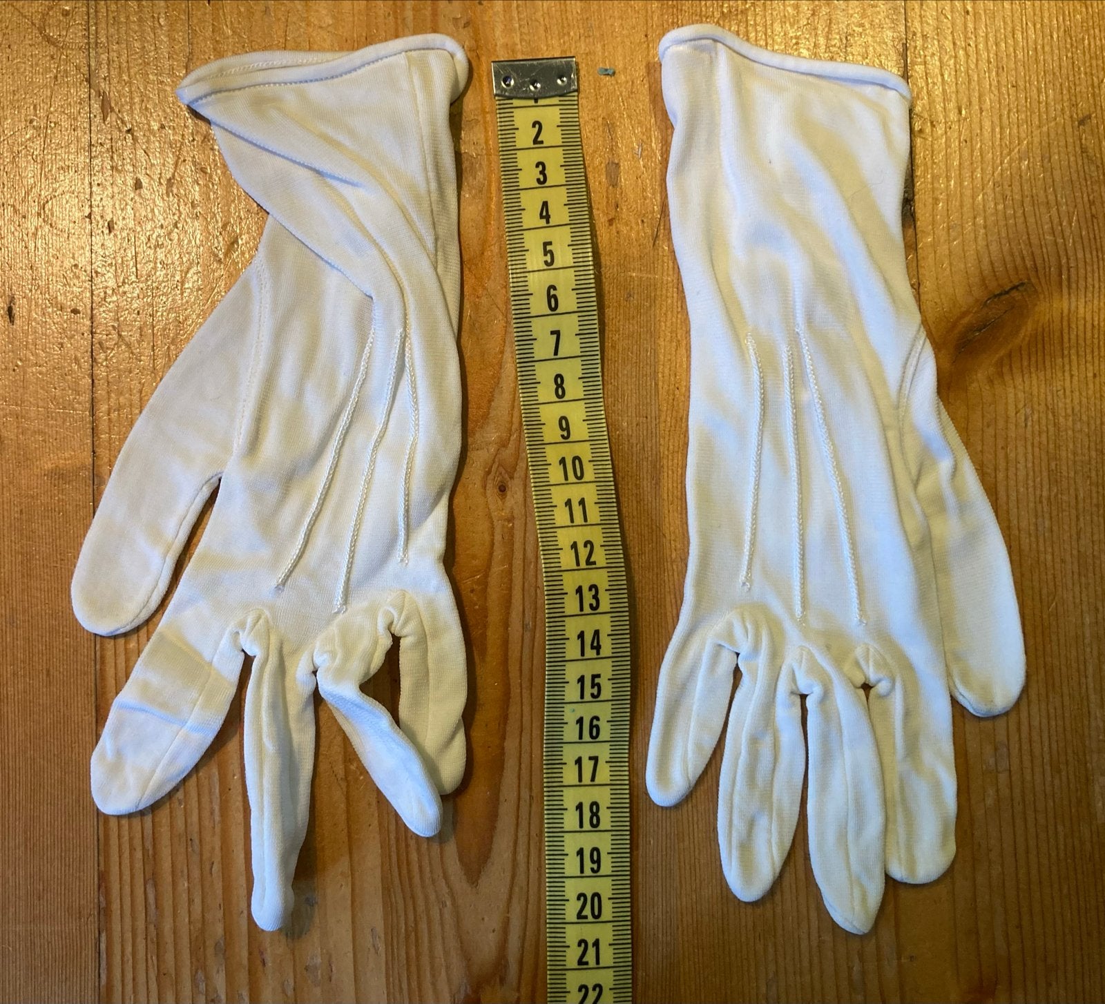 Vintage witte bruids handschoenen voor klein kind, Ophalen of Verzenden, Zo goed als nieuw, Wit, Accessoires