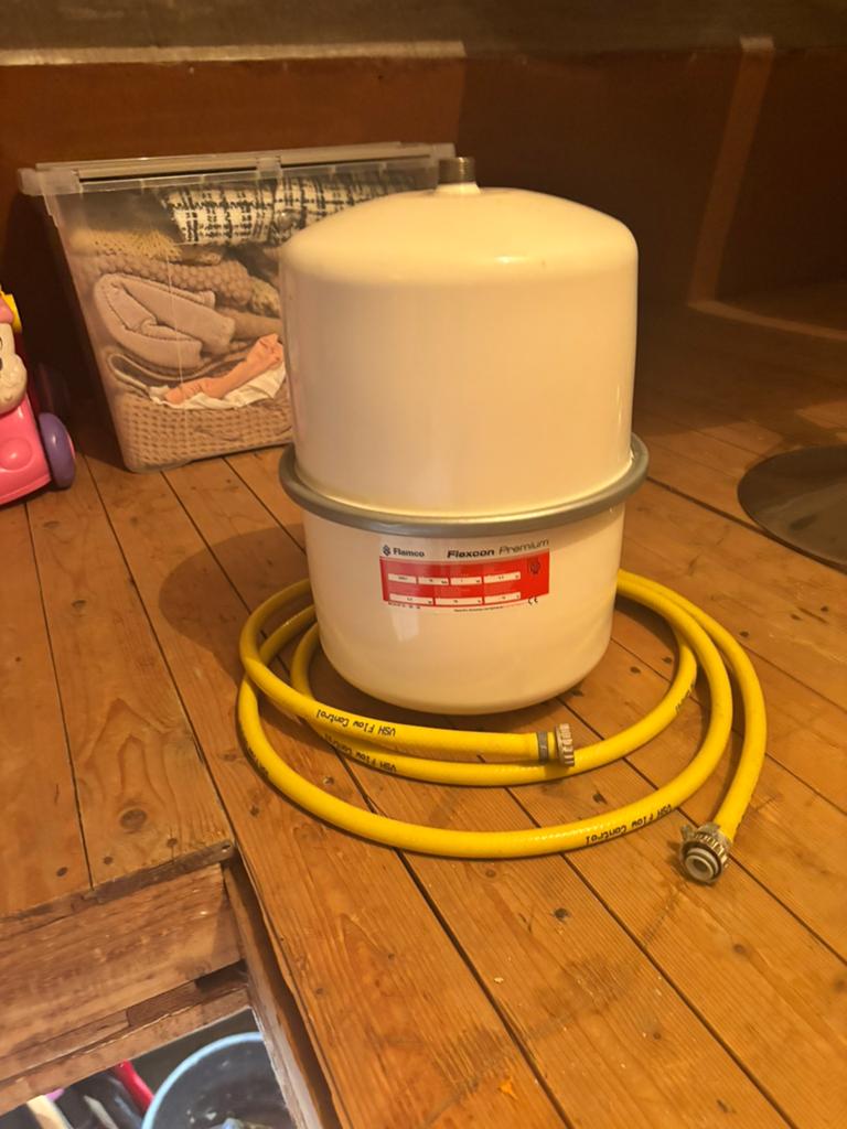 Flamco Flexcon Premium expansievat 18L + aansluitslang, Ophalen, 30 tot 80 cm, Overige typen, Minder dan 60 cm