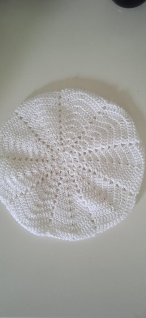Baret,gehaakt/ de Haakboetiek, Ophalen of Verzenden, Nieuw, Meisje, Hoed