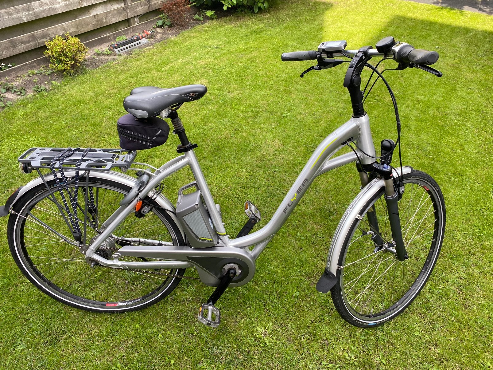 Flyer elektrische fiets e-bike, Fietsen en Brommers, Elektrische fietsen, Zo goed als nieuw, Overige merken, 55 tot 59 cm, Ophalen