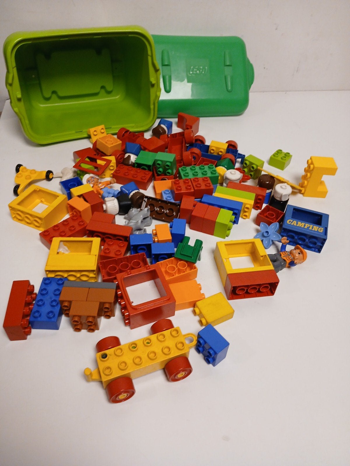 Tonnetje duplo stenen gemengd, Ophalen of Verzenden, Duplo