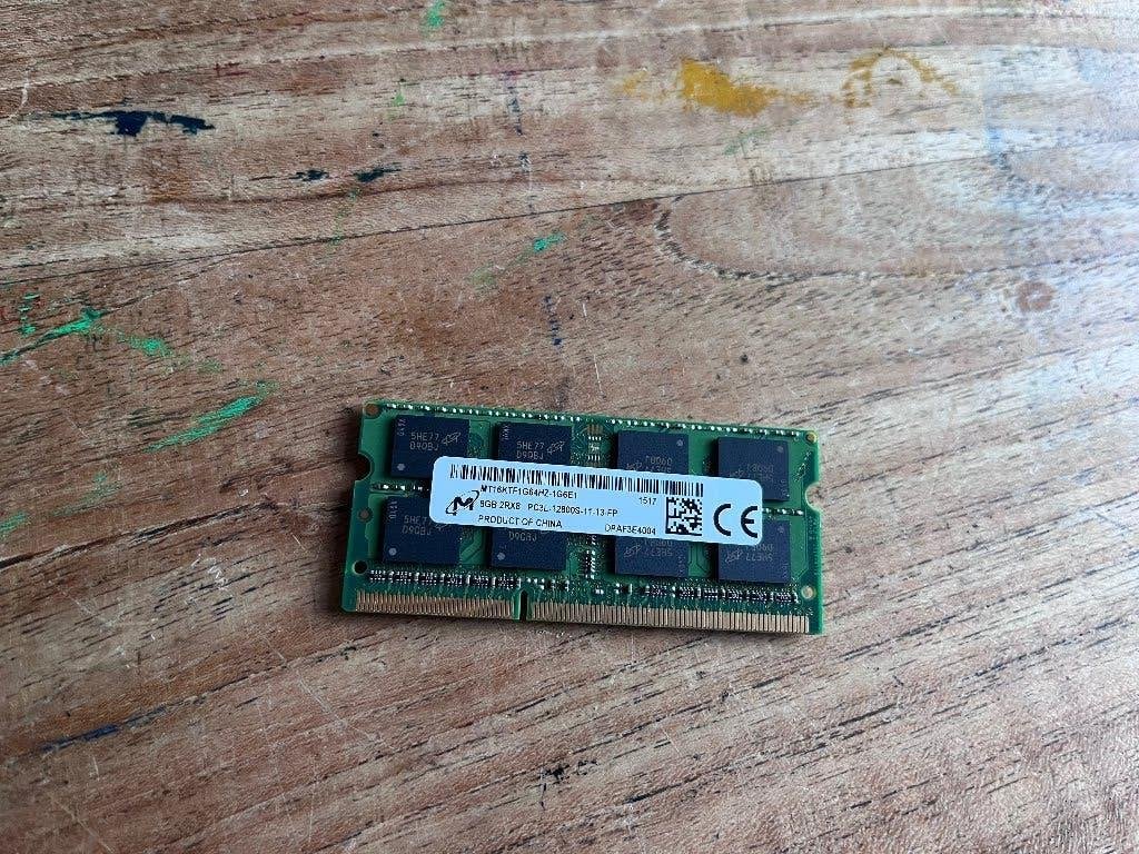 HP 8GB PC3L-12800S-11-13-FP DDR3 geheugen, Computers en Software, RAM geheugen, Gebruikt, 8 GB, DDR3, Ophalen of Verzenden