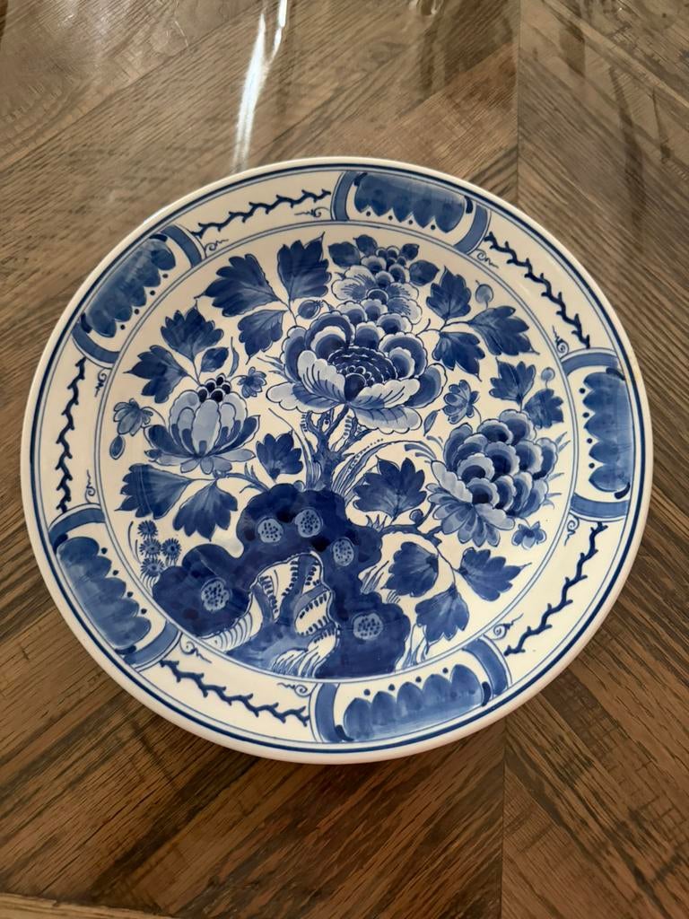 Koninklijke Porceleyne Fles Royal Delft bordt 25 cm, Antiek en Kunst, Ophalen of Verzenden