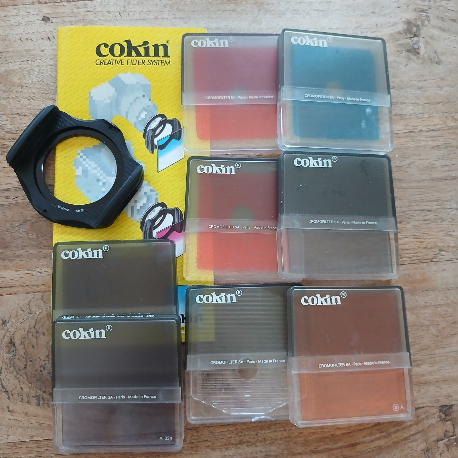 Cokin Creative Filter Systeem met diverse filters, Gebruikt, Cokin, Filterset, Inclusief filterhouder