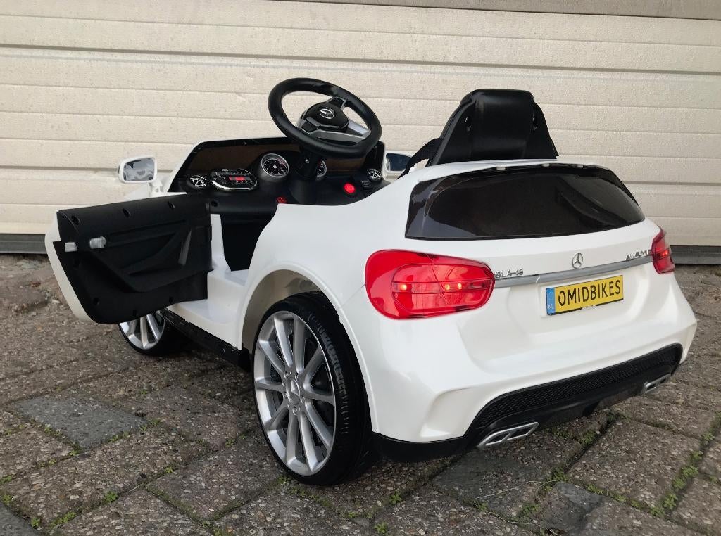 Mercedes GLA45 AMG 12v wit afstandsbediening NIEUW TIP, Kinderen en Baby's, Speelgoed | Buiten | Voertuigen en Loopfietsen, Ophalen of Verzenden