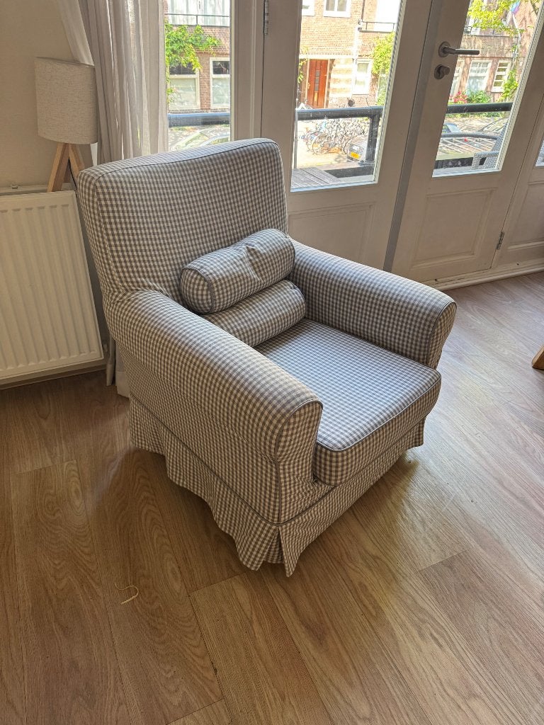 Ikea feateuil / stoel, Huis en Inrichting, Fauteuils, Ophalen, Gebruikt, 75 tot 100 cm, 50 tot 75 cm