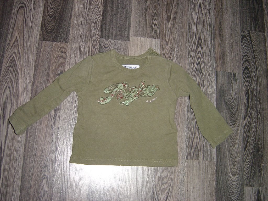 Schattig meisjestruitje ( 18 mesi ) replay and sons baby, Kinderen en Baby's, Babykleding | Maat 86, Ophalen of Verzenden, Gebruikt