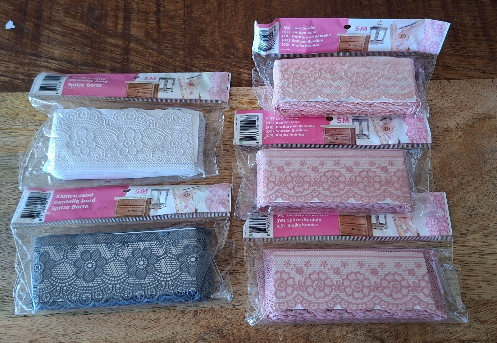 lint/strass  lint/ kast randjes, Ophalen of Verzenden, Nieuw