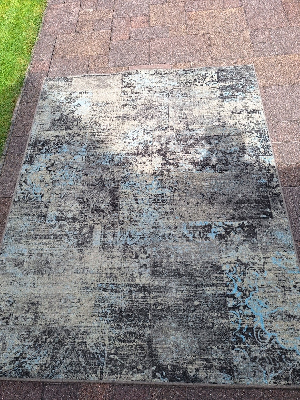 Vloerkleed vintage motief (2.00 m bij 2.50 m), Ophalen, Vintage, 200 cm of meer, Zo goed als nieuw