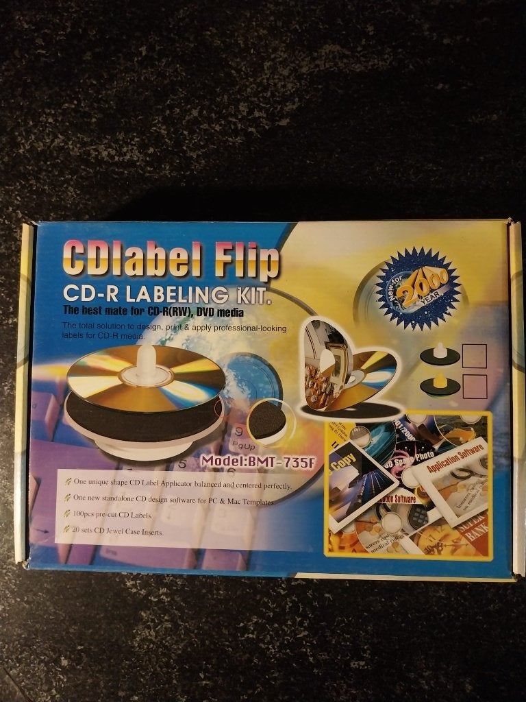CD-R en DVD labelmaker kit, Ophalen of Verzenden, Nieuw, Dvd