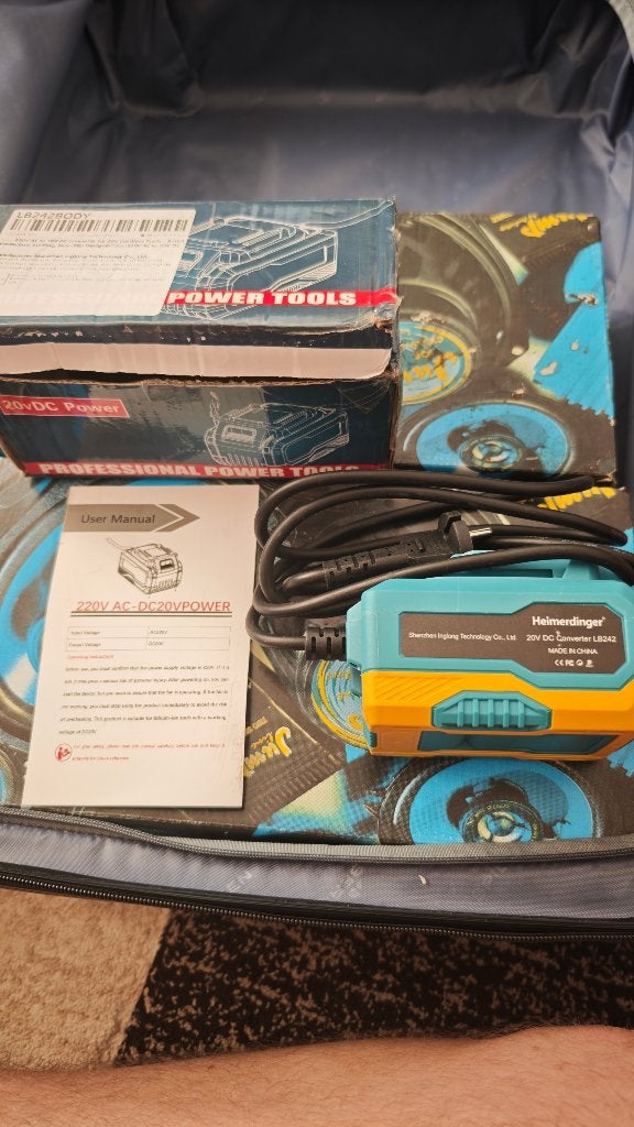 AC 220V DC 20V 35A voedingsadapter voor Makita 18V, Ophalen of Verzenden, Nieuw