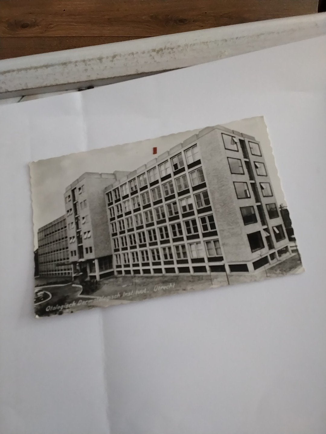 Oncologisch Dermatologisch Instituut  UTRECHT 1963, Verzamelen, Ansichtkaarten | Nederland, Ophalen of Verzenden, 1940 tot 1960