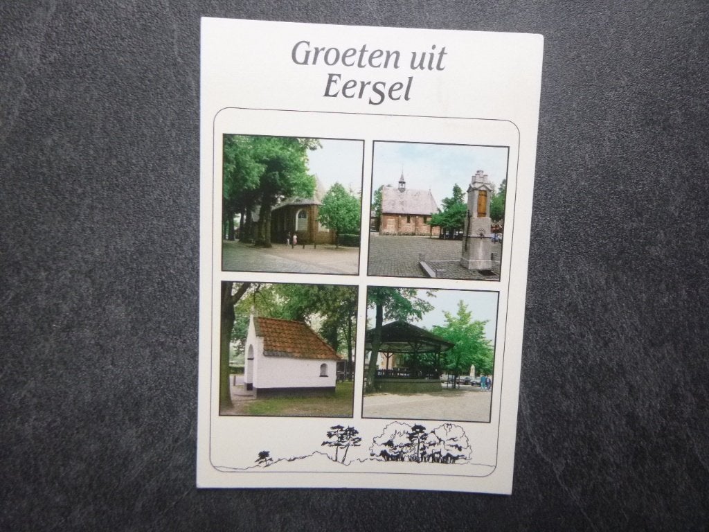 Eersel, groeten uit 1989, Verzenden, 1980 tot heden, Gelopen