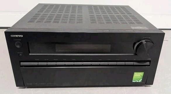 Krachtige Onkyo TX-NR818 Home Cinema receiver SpotifyConnect, 7.1-systeem, Gebruikt, 70 watt of meer, Overige spelers