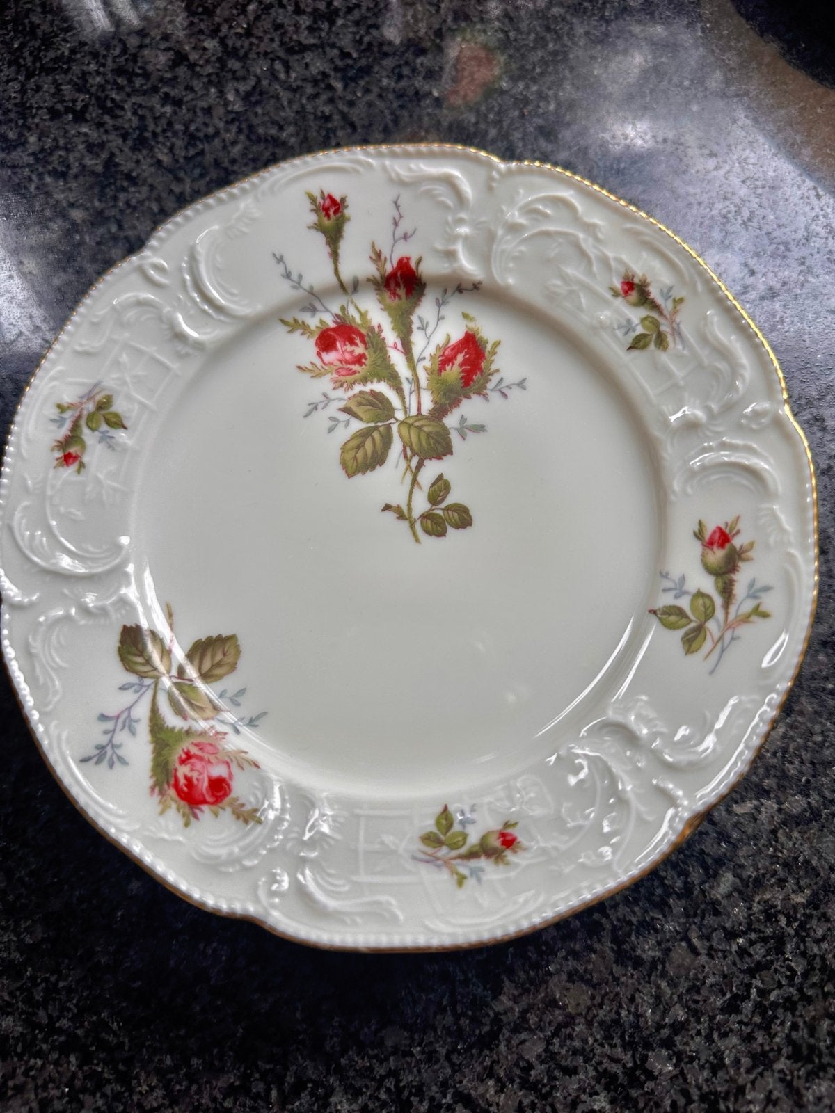 Rosenthal Classic Rose gebaksbordjes - 15.5 cm, Antiek en Kunst, Ophalen of Verzenden