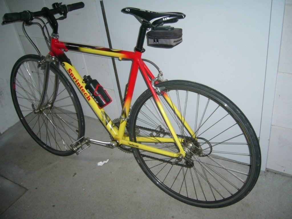 Te koop een nog nette en prima sportfiets maat 54 c/m, Gebruikt, 10 tot 15 versnellingen, 53 tot 57 cm, Ophalen