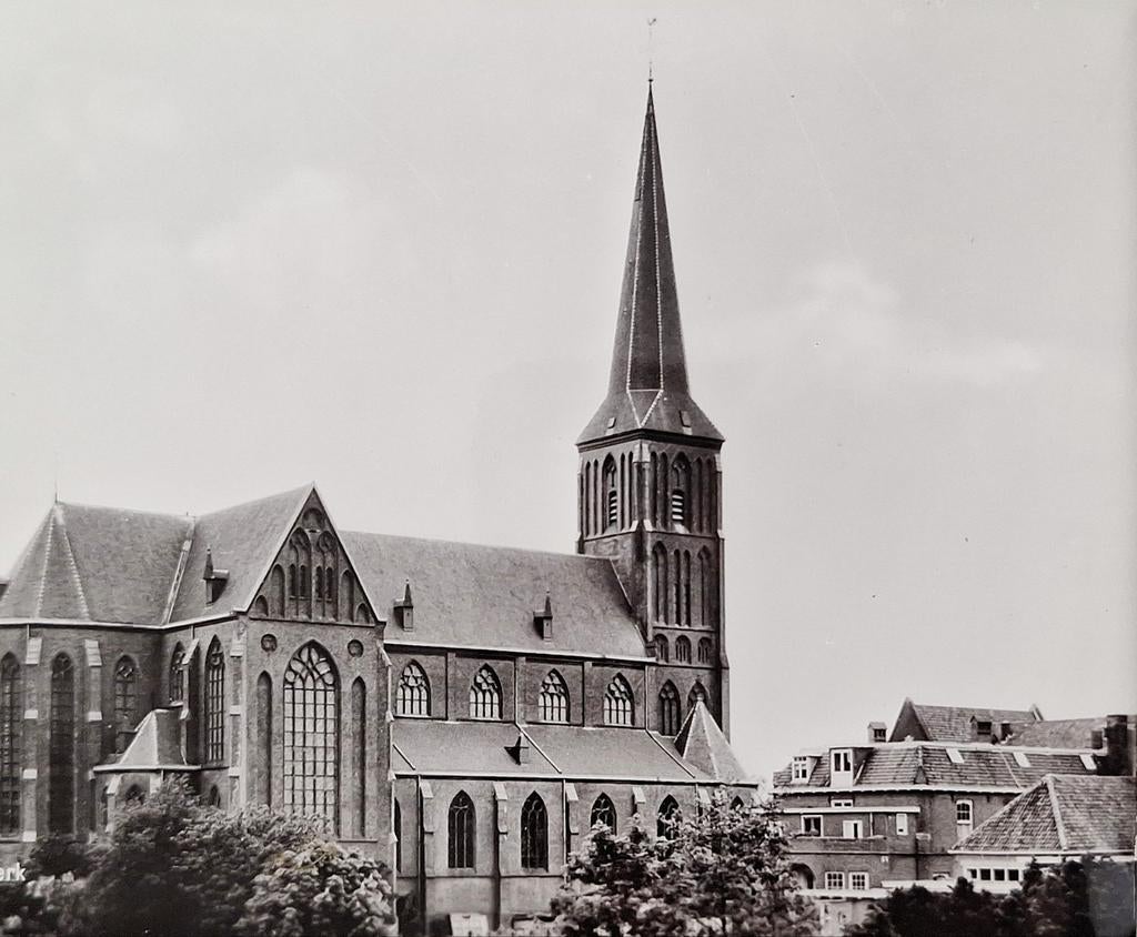 Fotokaart Schagen - R.K. Kerk - 1979, Ophalen of Verzenden, 1960 tot 1980, Ongelopen, Noord-Holland