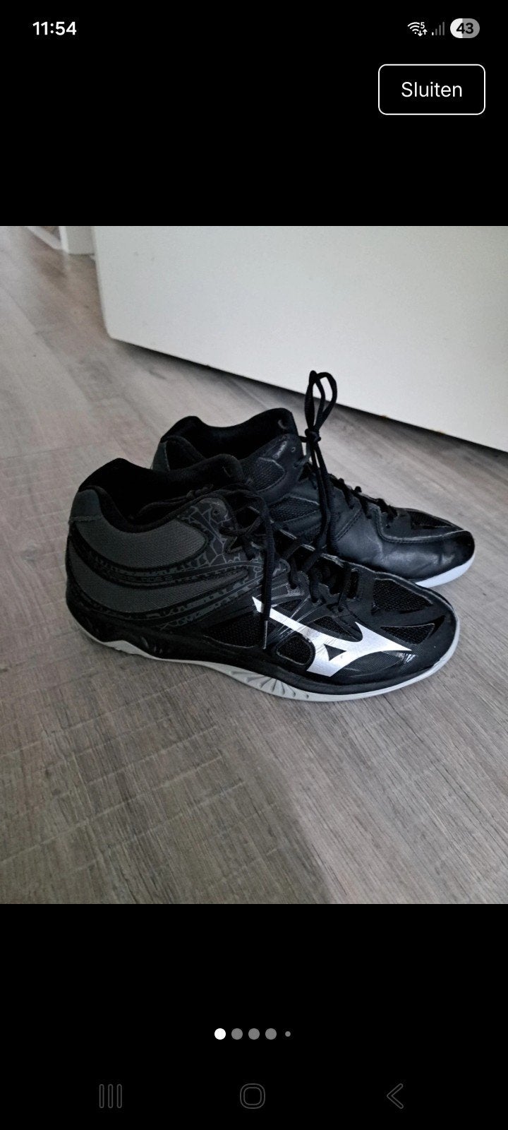 Mooie mizuno zaalschoenen in maat 44,5., Sport en Fitness, Ophalen of Verzenden, Nieuw, Schoenen