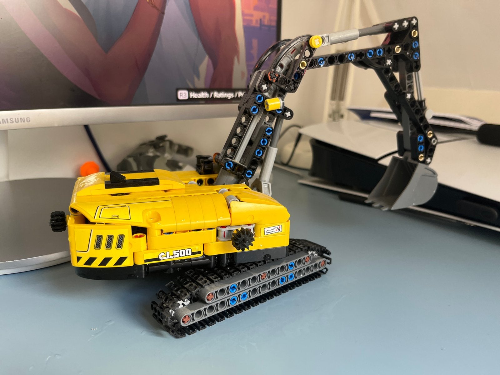 Lego Technic Graafmachine (42121), Ophalen of Verzenden, Zo goed als nieuw, Overige merken