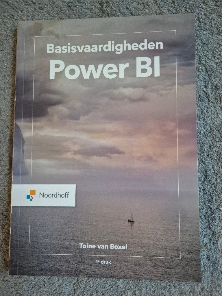 Basisvaardigheden power BI, Boeken, Ophalen, HBO, Zo goed als nieuw, Van Boxel