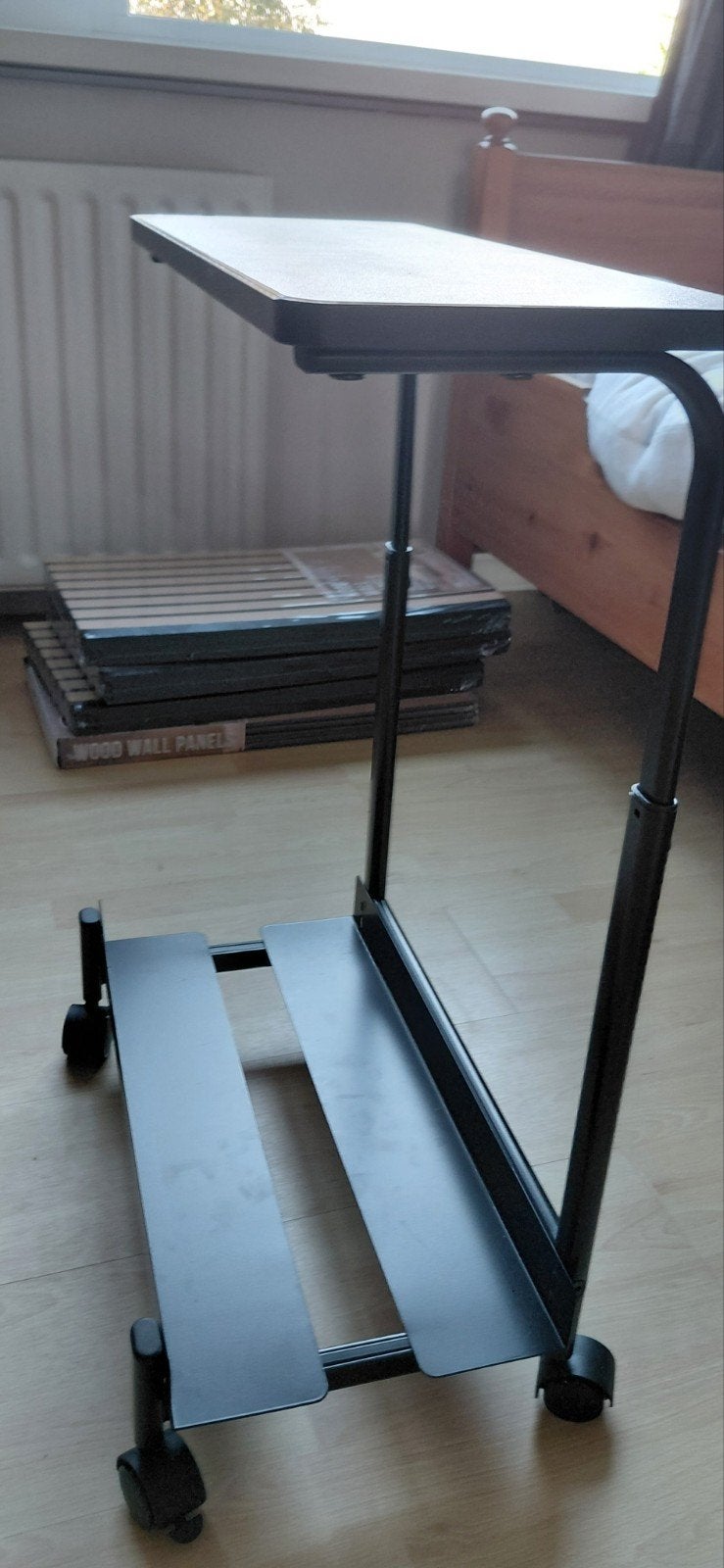 Ikea LÅNESPELARE, Huis en Inrichting, Tafels | Bijzettafels, Ophalen, Zo goed als nieuw, Rechthoekig, Metaal of Aluminium