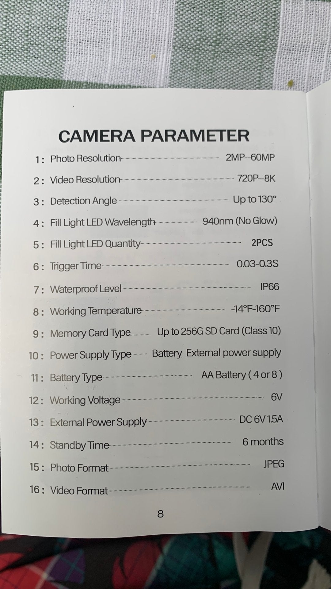 Foto 6 van Wildcamera Trail camera 8K