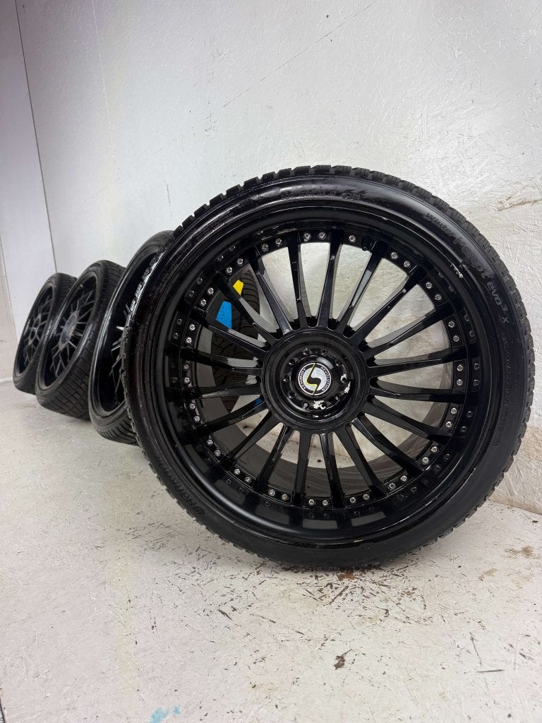 Porsche Cayenne Volkswagen Touareg Audi Q7 velgen 22" 5x130, Niet ingevuld, Gebruikt, Banden en Velgen, Niet ingevuld