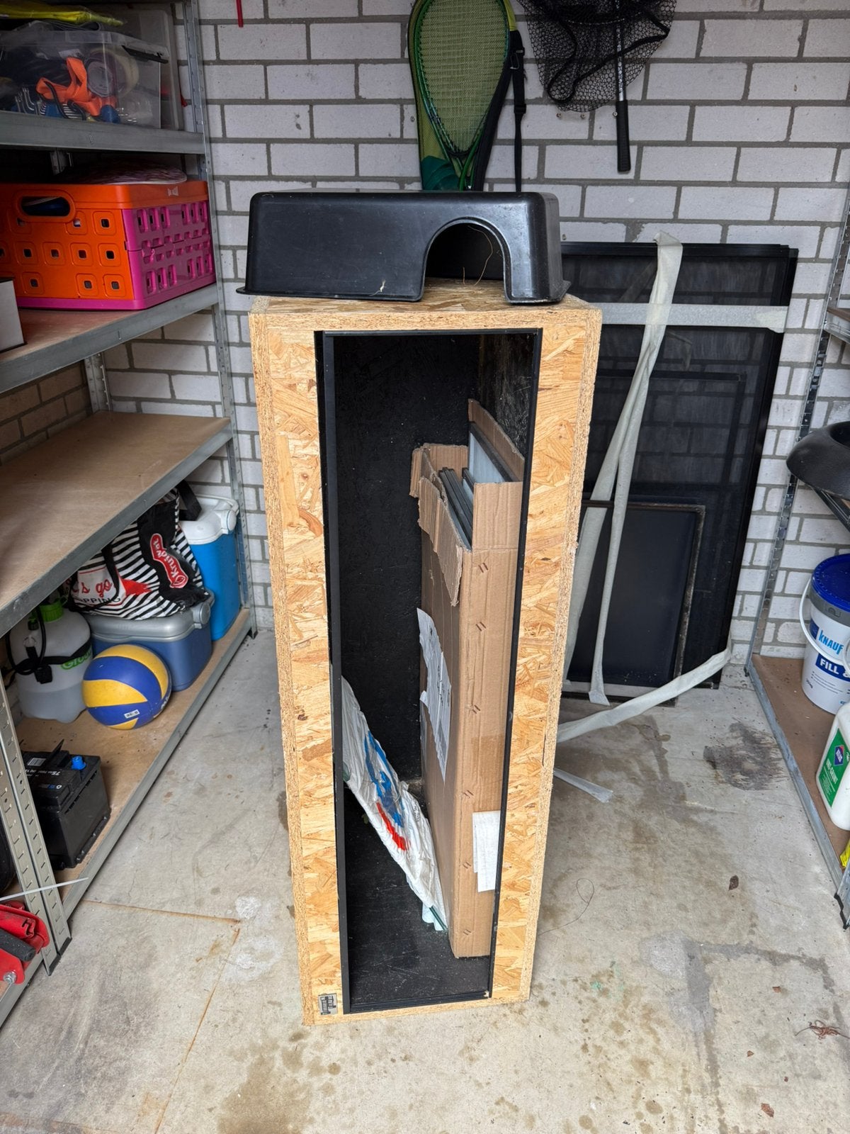 OSB Terrarium 120x40x60, Ophalen, Zo goed als nieuw