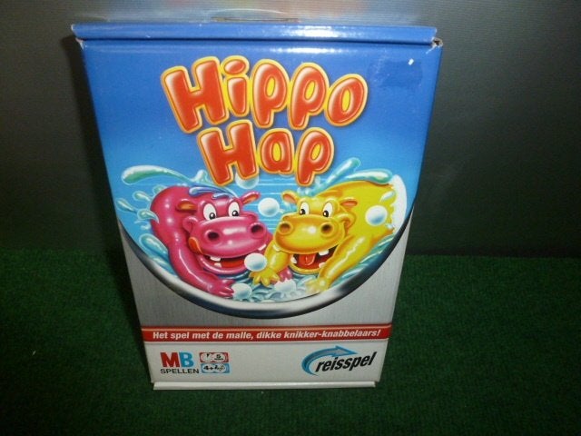 NIEUW spel HIPPO HAP REISSPEL, Een of twee spelers, Ophalen of Verzenden, Nieuw, MB Spellen