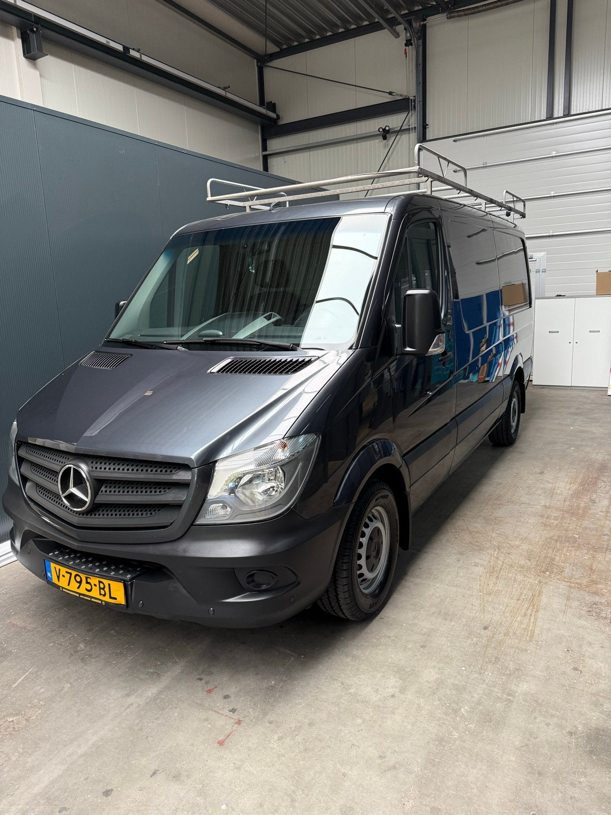 Mercedes-Benz Sprinter 2.1 CDI 120KW 2016, Auto's, 13 km/l, Euro 5, Stof, Zwart