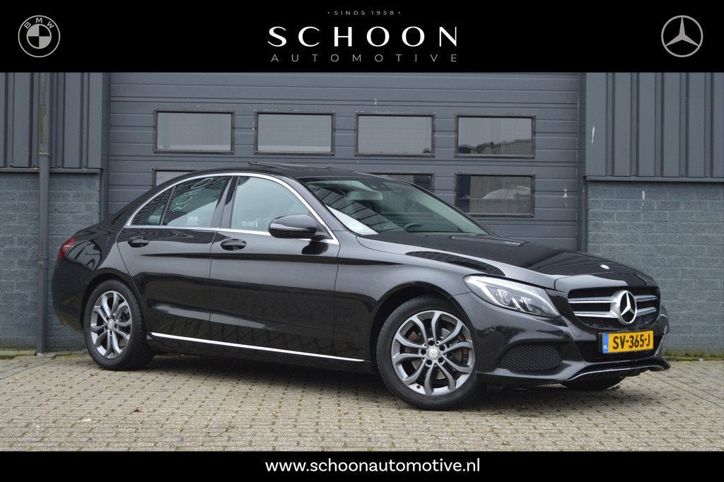Mercedes-Benz C-Klasse 180 Ambition | SCHUIFDAK | DEALERONDE, Auto's, Mercedes-Benz, Automaat, Met garantie (alle), Leder en Stof