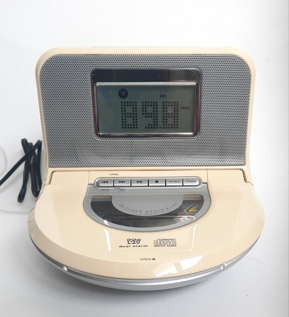Philips AJ130/12 radio, wekker, CD-speler, Ophalen of Verzenden, Zo goed als nieuw, Philips