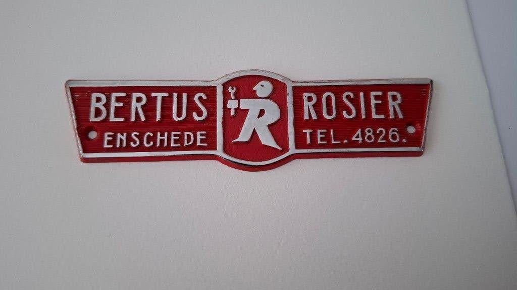 Enschede Bertus Rosier, Verzenden, Reclamebord