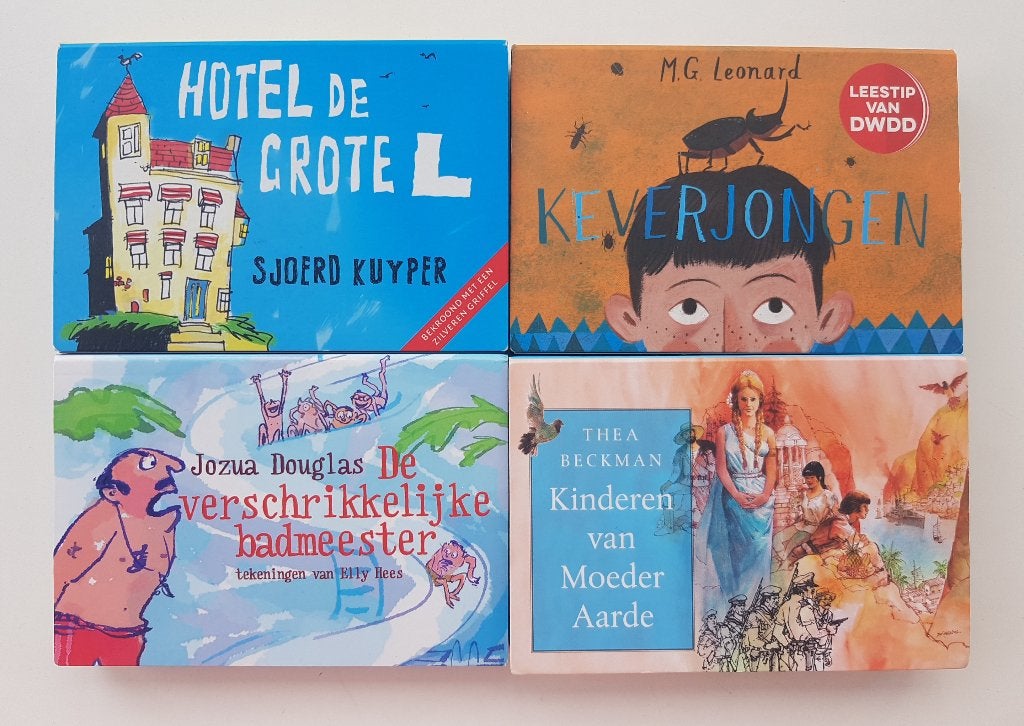 4x Dwarsligger Kinderboeken oa. Jozua Douglas, Thea Beckman, Ophalen of Verzenden, Thea Beckman
