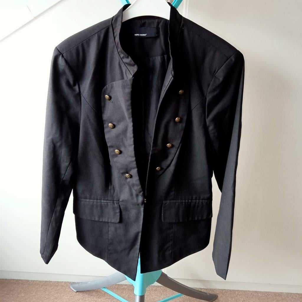 Zwart Vero Moda jasje, Maat 38/40 (M), Vero Moda, Zwart, Ophalen of Verzenden