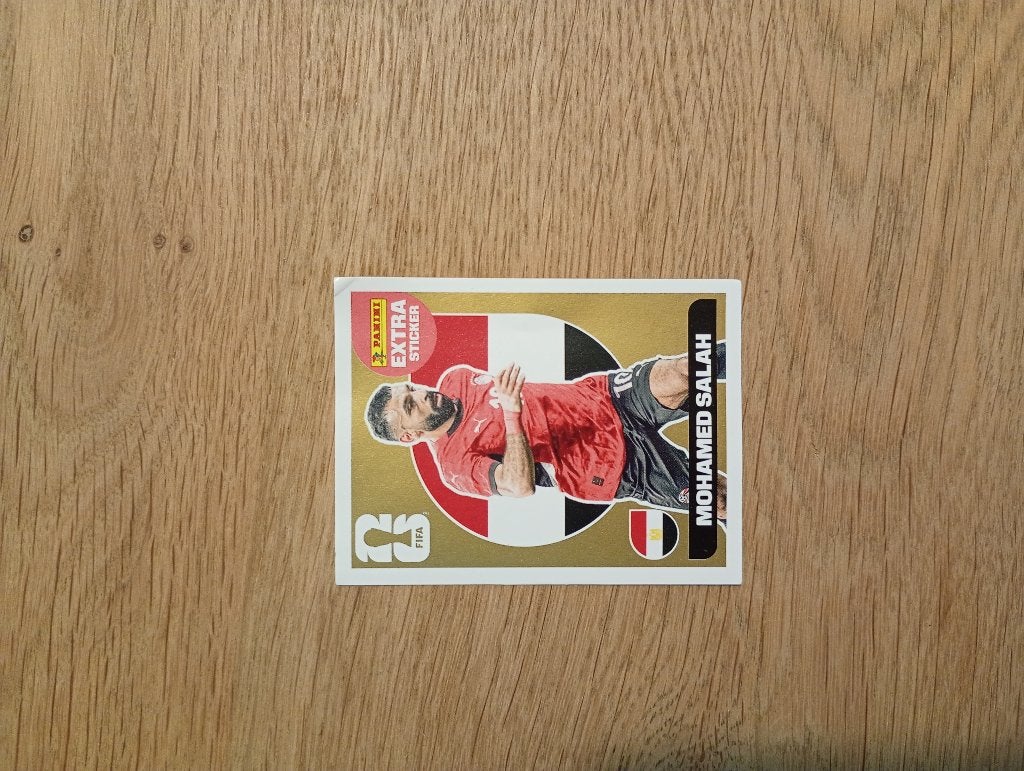 Panini Extra Sticker Mohamed Salah FIFA World Cup 2026, Ophalen, Nieuw