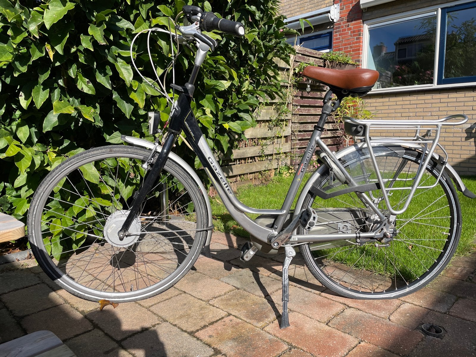 Gazelle Innergy elektrische fiets met Platinum accu, Ophalen, Gebruikt, 51 tot 55 cm, 50 km per accu of meer