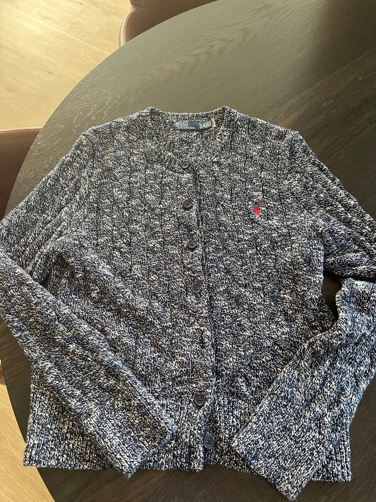 Vest Polo Ralph Lauren donkerblauw/wit, Kleding | Dames, Polo Ralph Lauren, Blauw, Maat 42/44 (L), Ophalen of Verzenden