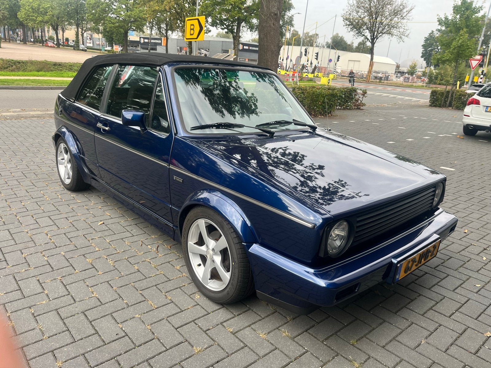 Volkswagen Golf 1981 Blauw 1.6 GLI, Auto's, Cabriolet, Handgeschakeld, Particulier, Geïmporteerd