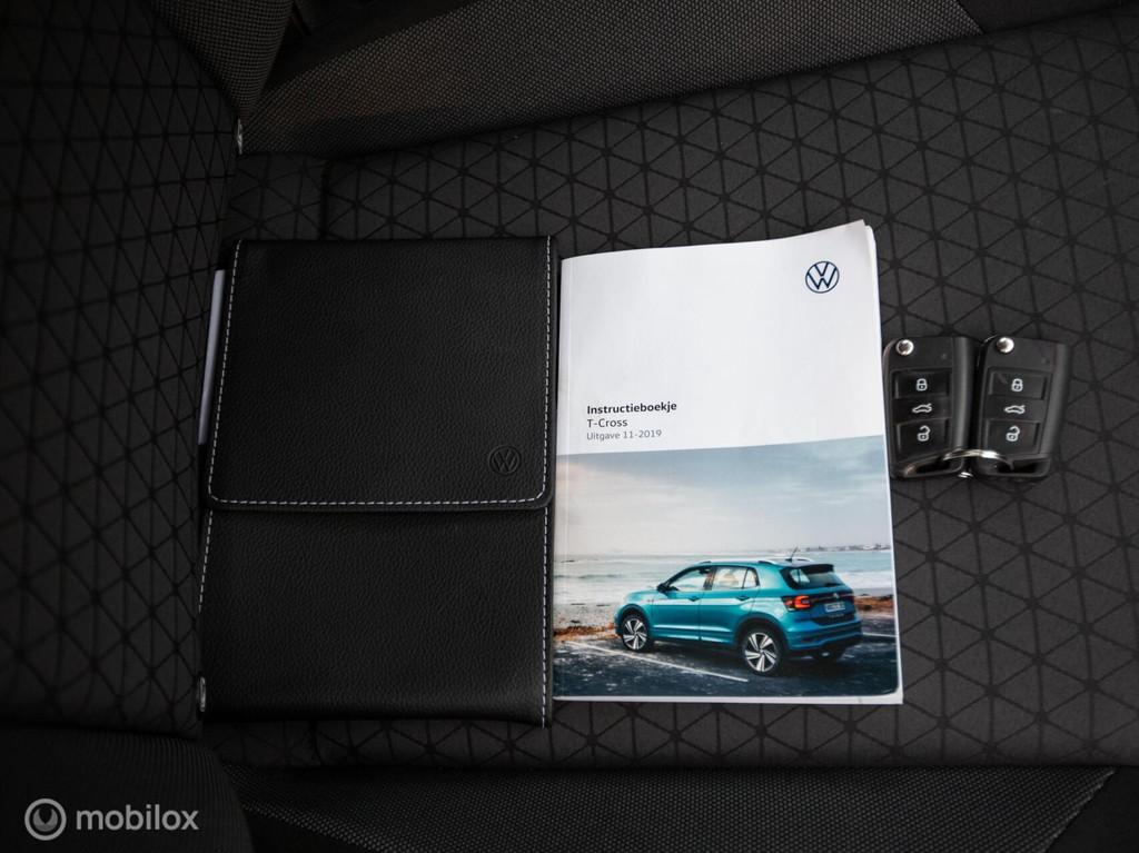 Volkswagen T-Cross 1.0 TSI Life|Carplay|Adapt.cruise|Clima|N, Auto's, Volkswagen, Voorwielaandrijving, T-Cross, 1145 kg, Euro 6