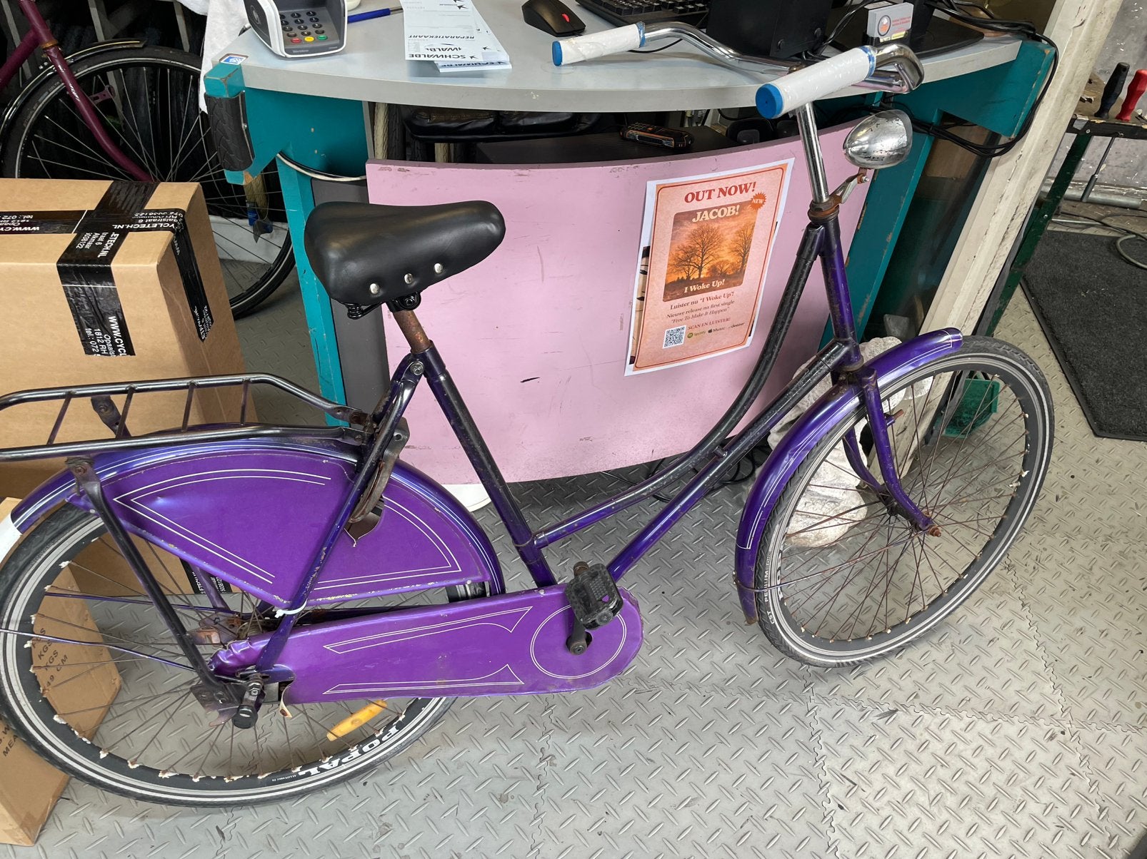 Stadsfiets damesfiets omafiets 28 inch city bike herenfiets, Fietsen en Brommers, Fietsen | Dames | Damesfietsen, 56 cm of meer