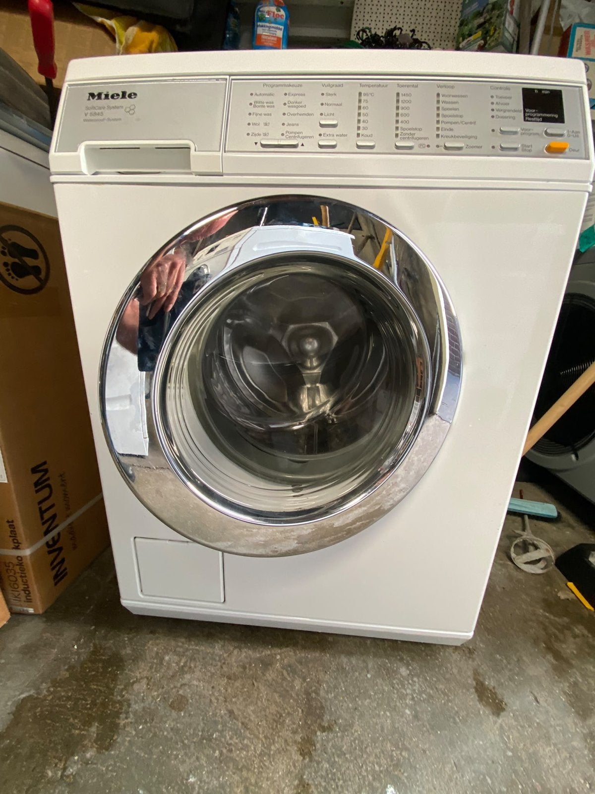 Miele V 5845 Wasmachine - Nieuwe schokbrekers