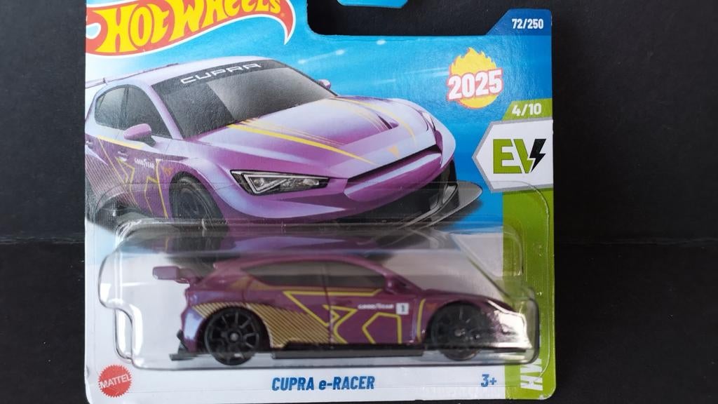 Seat Cupra E Racer 1:64 3inch Hotwheels Pol, Hobby en Vrije tijd, Auto, Verzenden, Nieuw, 1186 mJ 1 NL